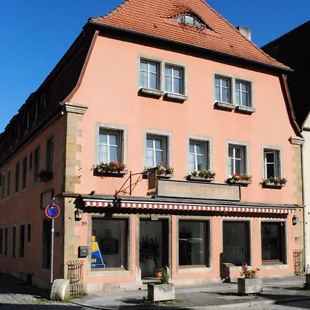 Hotel Hocher Hotel&cafe Rothenburg ob der Tauber